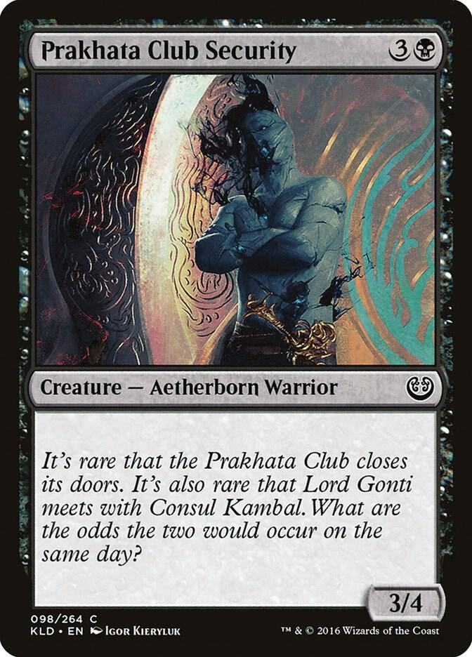 Prakhata Club Security [Kaladesh] 98