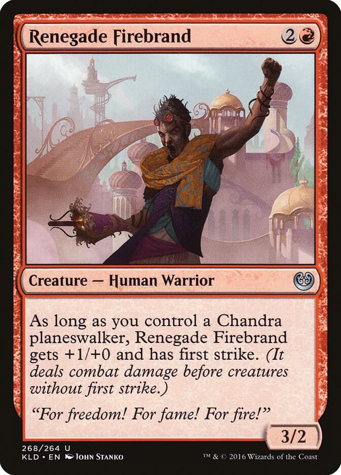 Renegade Firebrand [Kaladesh] 268