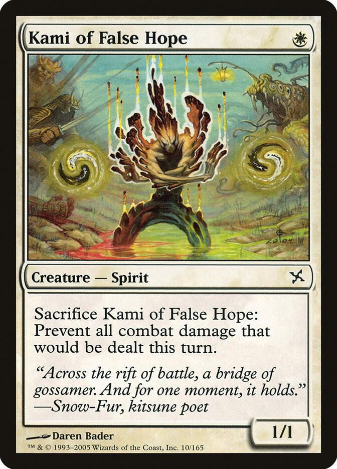 Kami of False Hope [Betrayers of Kamigawa] 10