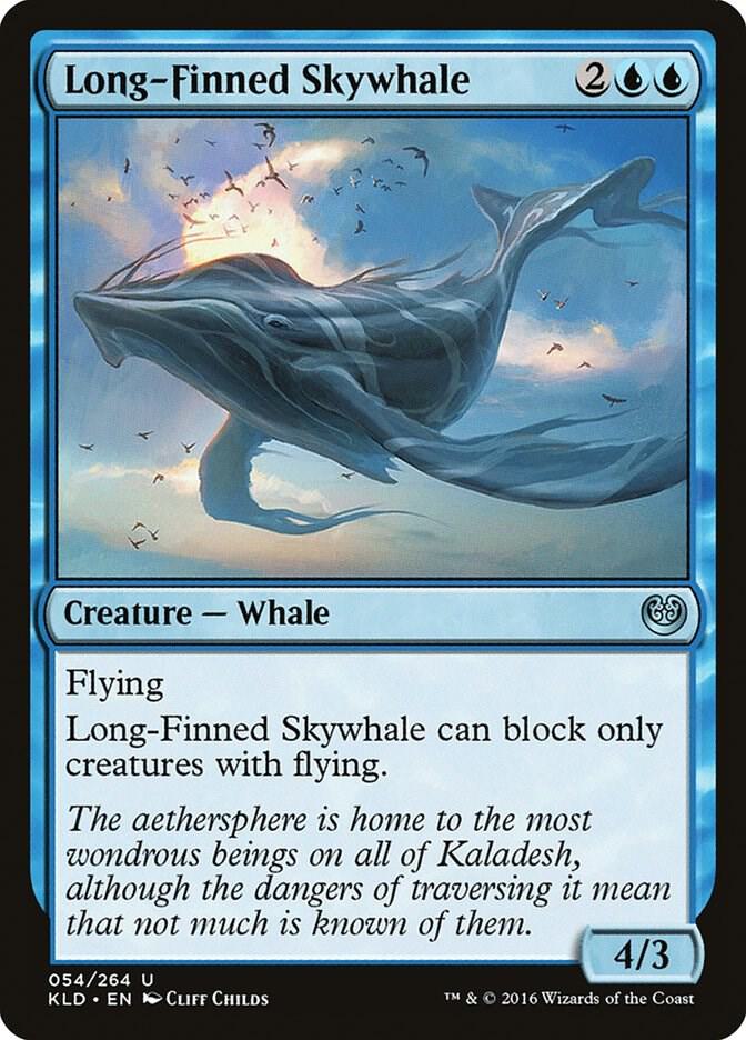 Long-Finned Skywhale [Kaladesh] 54
