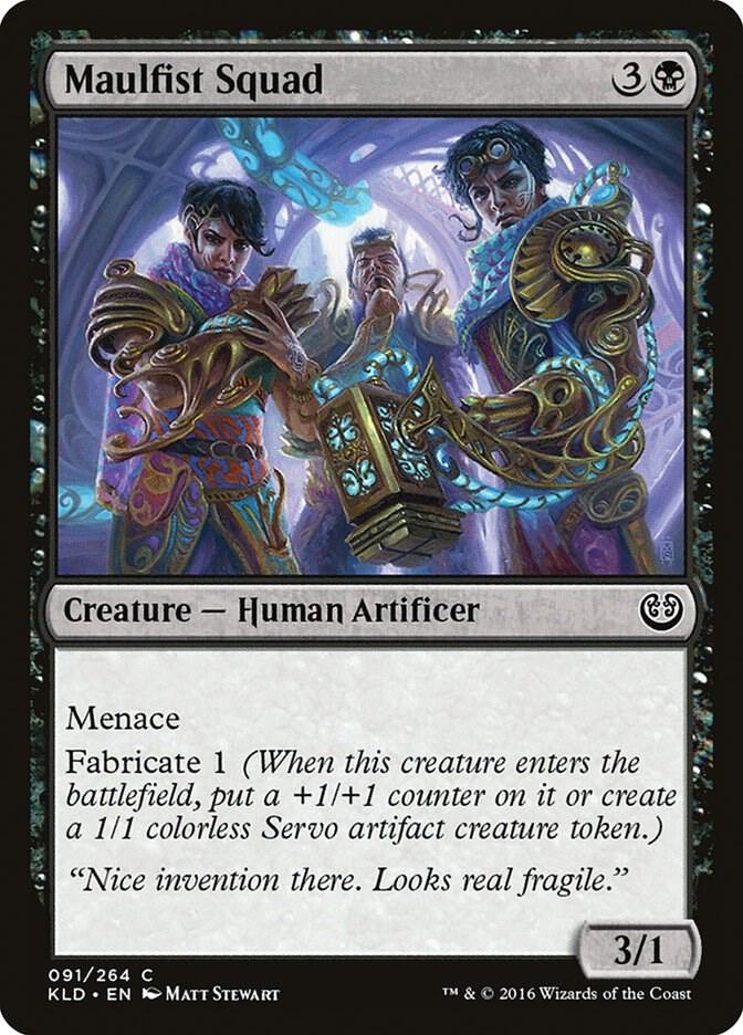 Maulfist Squad [Kaladesh] 91