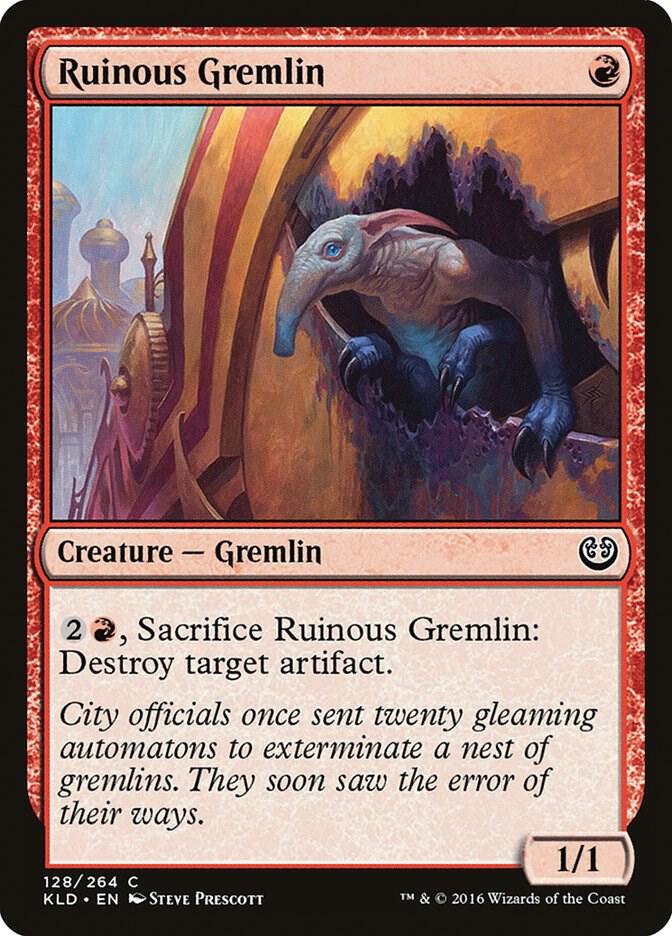 Ruinous Gremlin [Kaladesh] 128