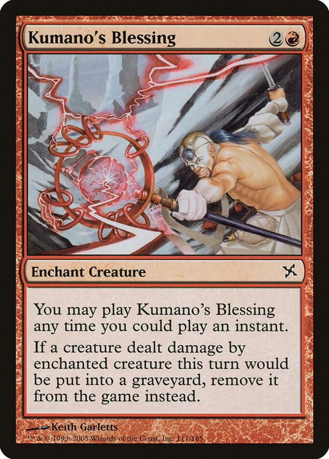 Kumano's Blessing [Betrayers of Kamigawa] 111
