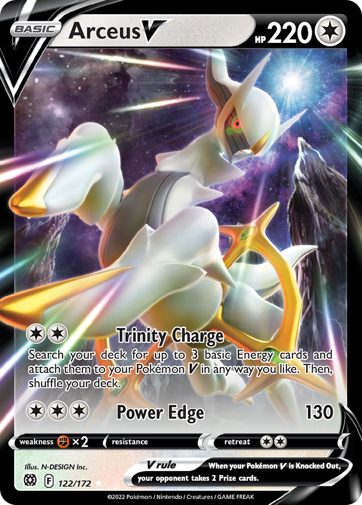 Arceus V - 122/172 Brilliant Stars