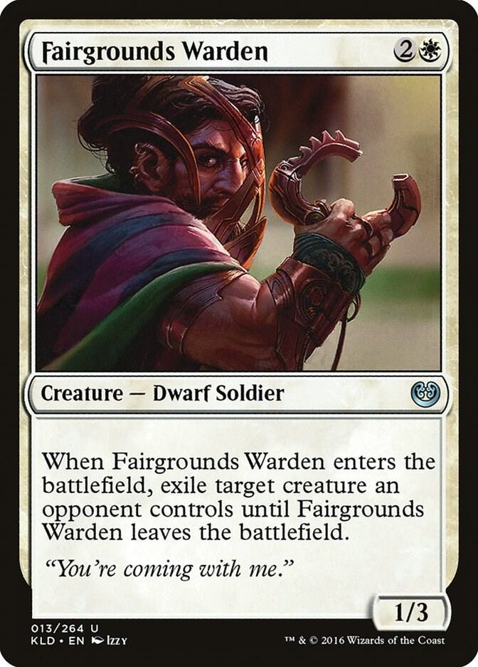 Fairgrounds Warden [Kaladesh] 13