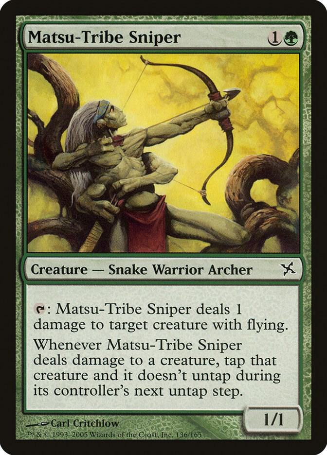 Matsu-Tribe Sniper [Betrayers of Kamigawa] 136