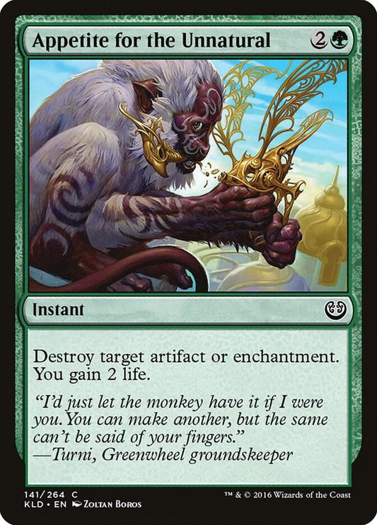 Appetite for the Unnatural [Kaladesh] 141