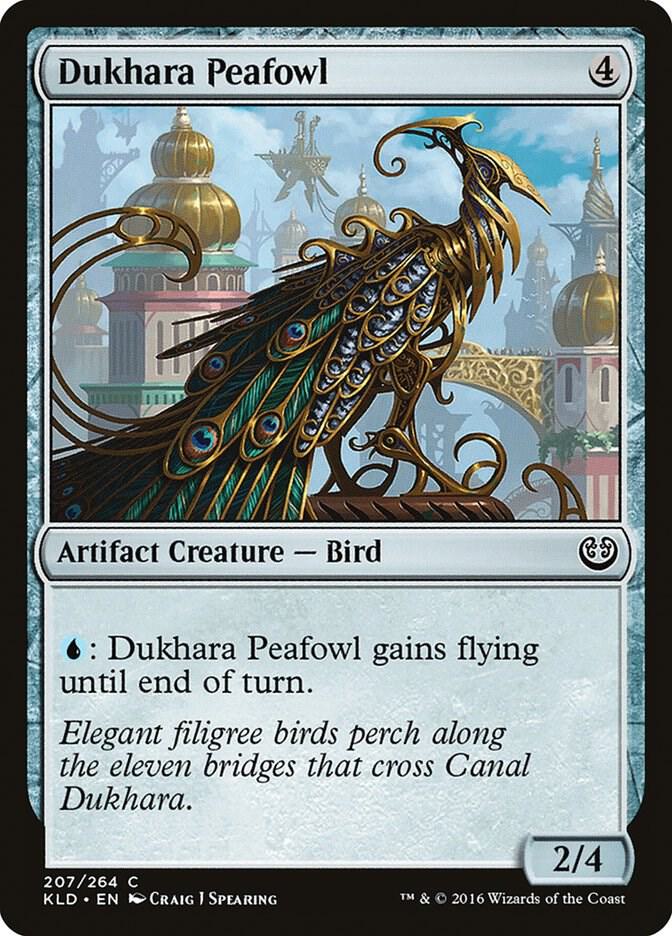 Dukhara Peafowl [Kaladesh] 207