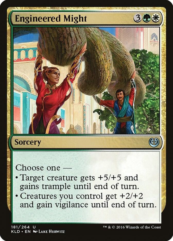 Engineered Might [Kaladesh] 181