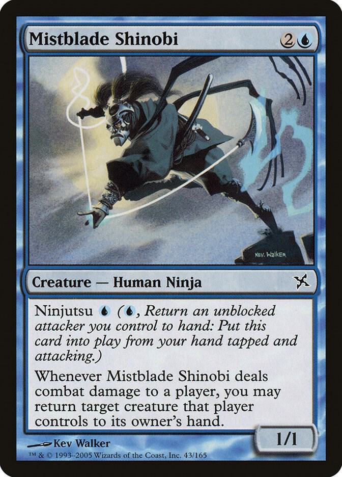 Mistblade Shinobi [Betrayers of Kamigawa] 43