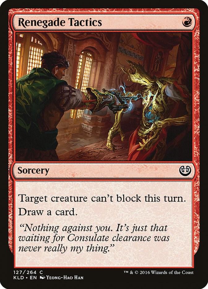 Renegade Tactics [Kaladesh] 127