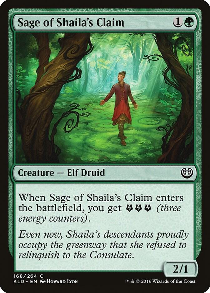 Sage of Shaila's Claim [Kaladesh] 168