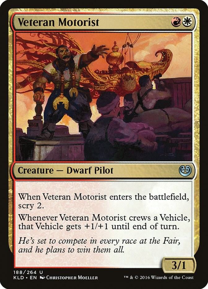 Veteran Motorist [Kaladesh] 188