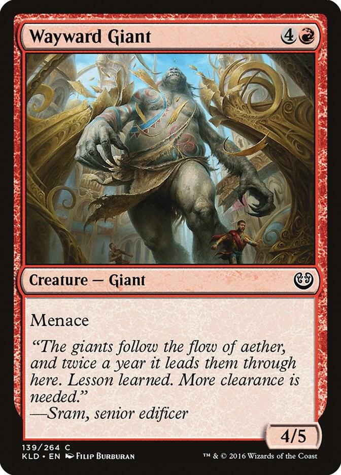 Wayward Giant [Kaladesh] 139