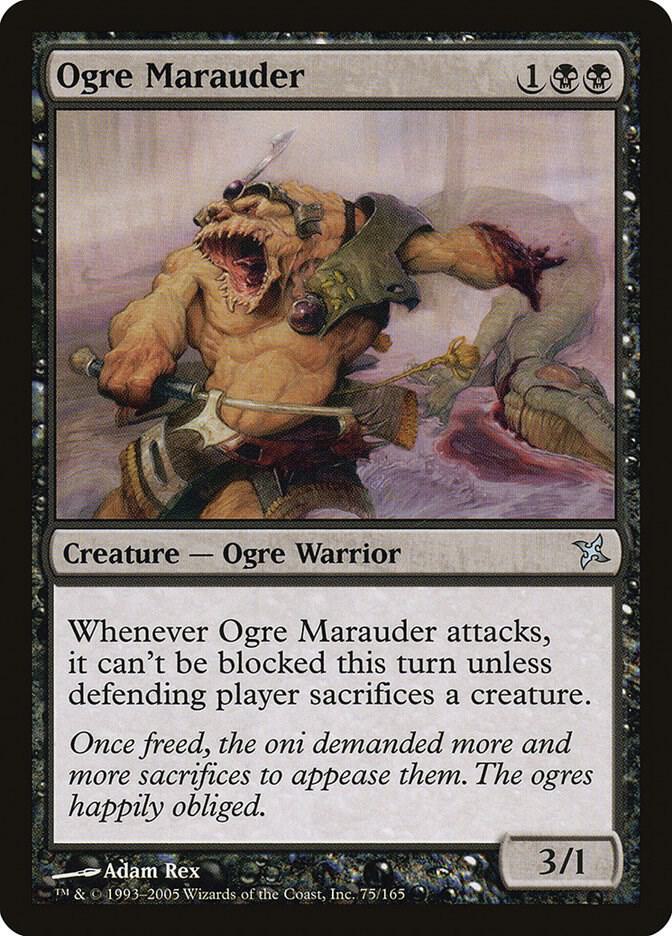 Ogre Marauder [Betrayers of Kamigawa] 75