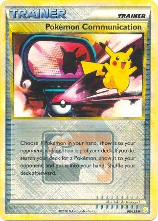 Pokemon Communication - 98/123 (League Promo) [League & Championship Cards] 098/123