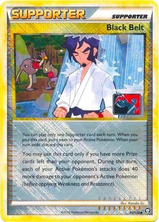 Black Belt - 85/102 (League Promo) [League & Championship Cards] 085/102
