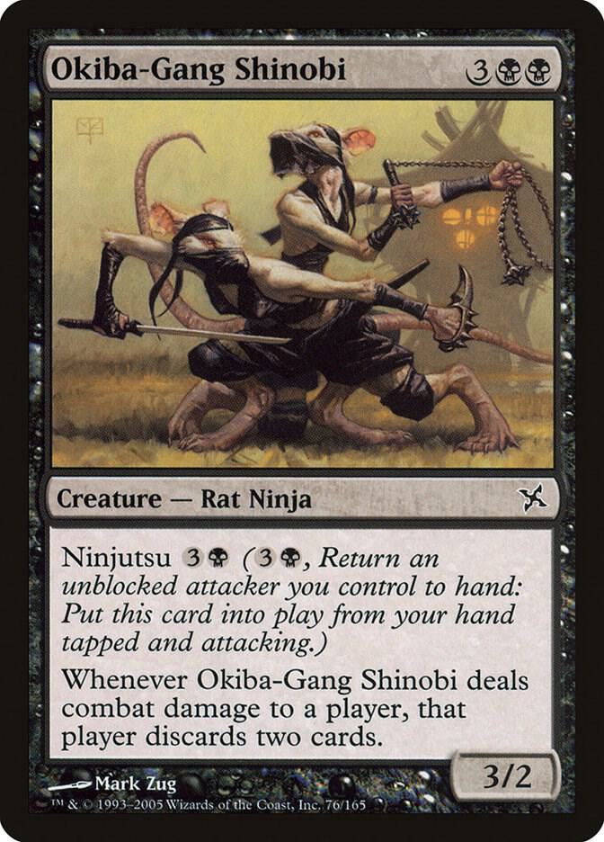 Okiba-Gang Shinobi [Betrayers of Kamigawa] 76