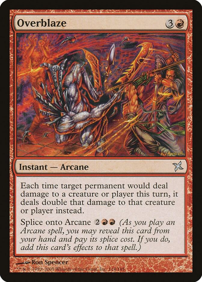 Overblaze [Betrayers of Kamigawa] 114