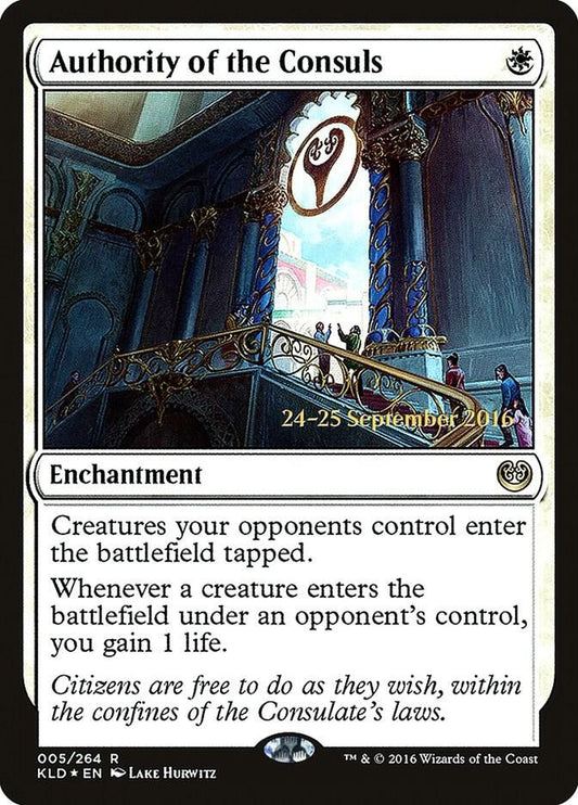 Authority of the Consuls (KLD) [Prerelease Cards] 5