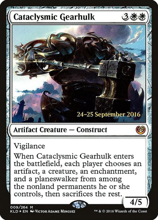 Cataclysmic Gearhulk [Prerelease Cards] 9