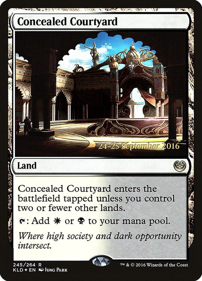 Concealed Courtyard (KLD) [Prerelease Cards] 245