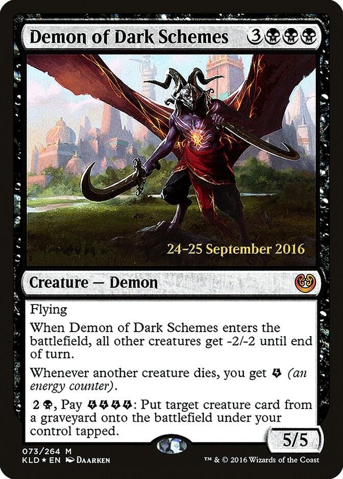 Demon of Dark Schemes [Prerelease Cards] 73