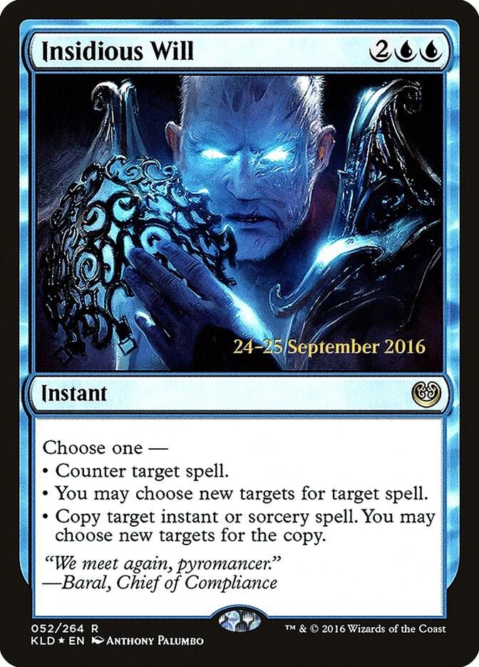 Insidious Will [Prerelease Cards] 52