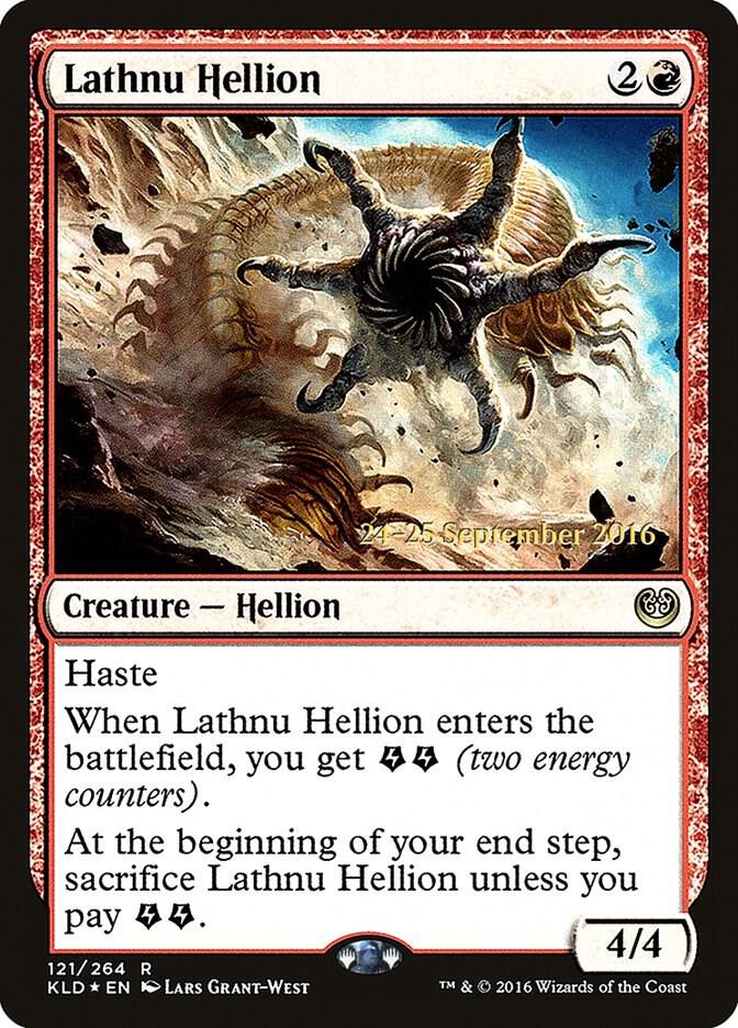 Lathnu Hellion [Prerelease Cards] 121