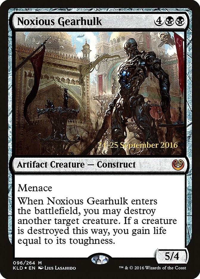 Noxious Gearhulk [Prerelease Cards] 96