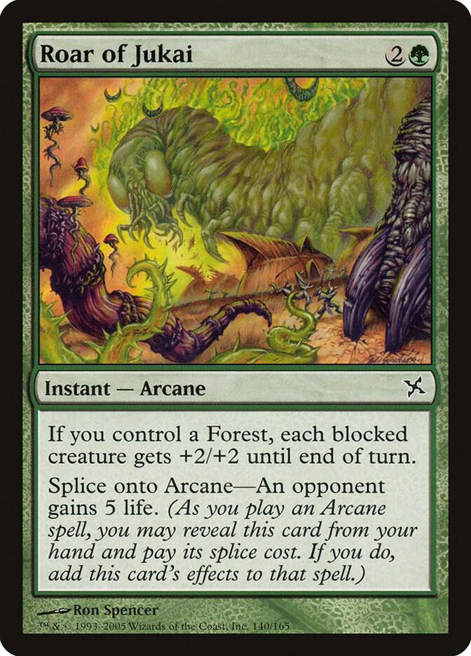 Roar of Jukai [Betrayers of Kamigawa] 140