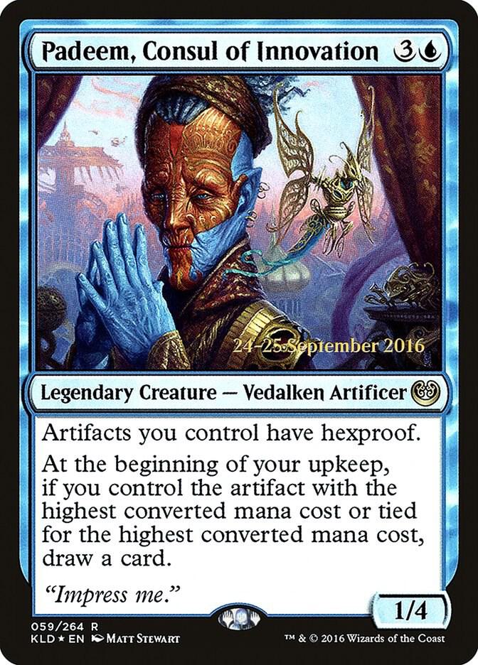 Padeem, Consul of Innovation [Prerelease Cards] 59