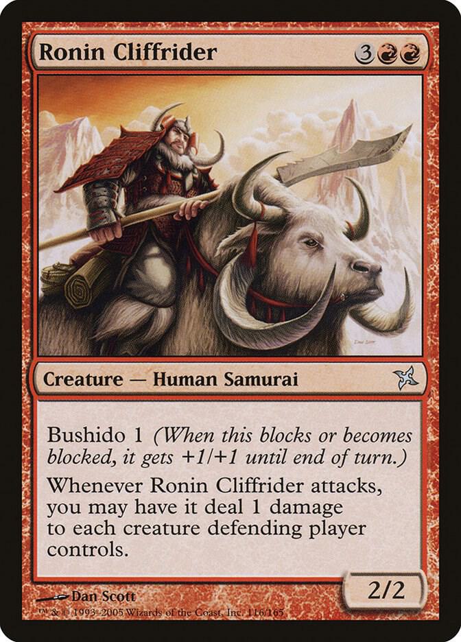Ronin Cliffrider [Betrayers of Kamigawa] 116