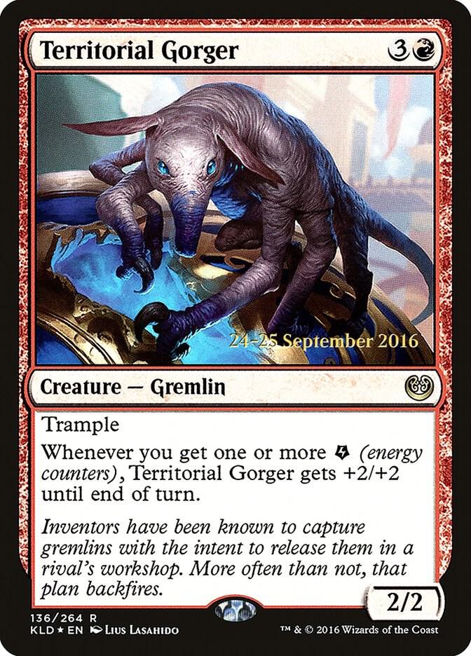 Territorial Gorger [Prerelease Cards] 136