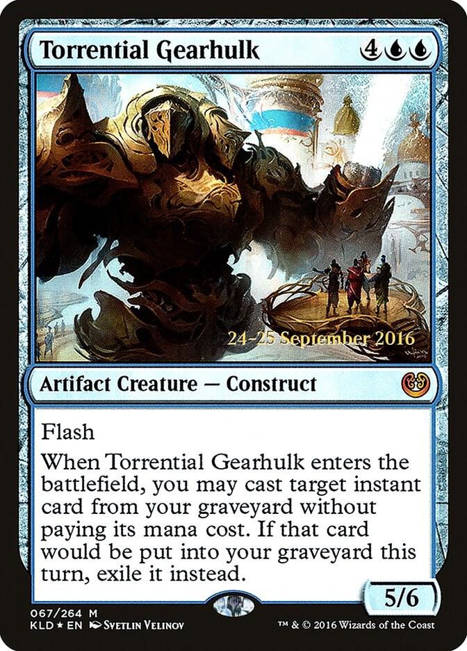 Torrential Gearhulk [Prerelease Cards] 67