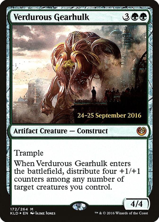 Verdurous Gearhulk [Prerelease Cards] 172