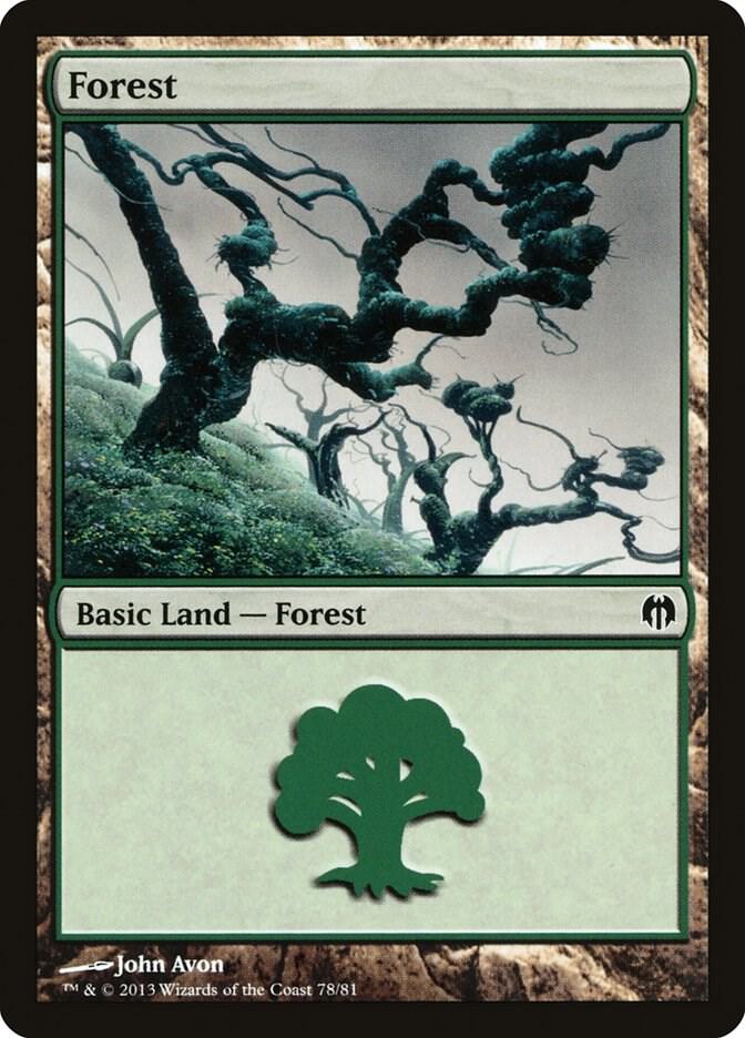 Forest (78) [Duel Decks: Heroes vs. Monsters] 78
