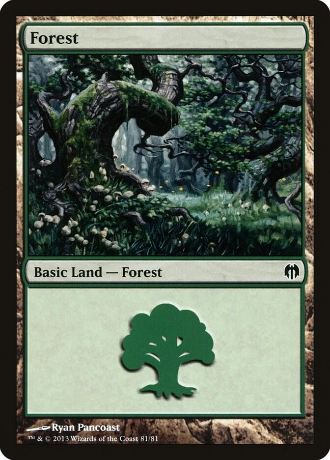 Forest (81) [Duel Decks: Heroes vs. Monsters] 81