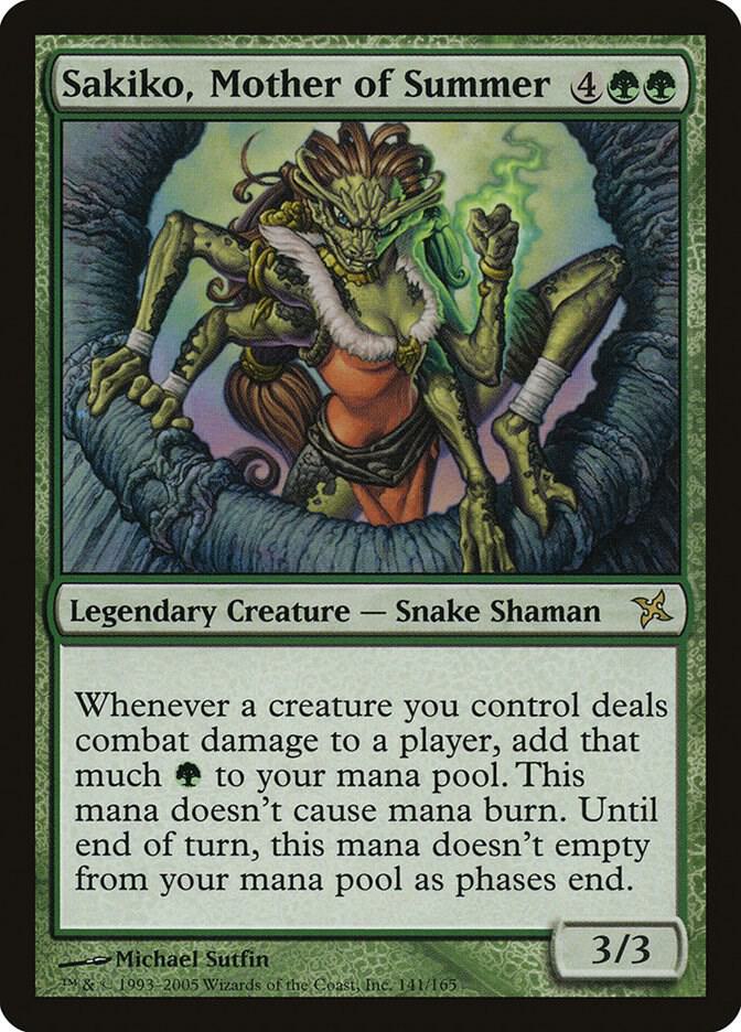 Sakiko, Mother of Summer [Betrayers of Kamigawa] 141