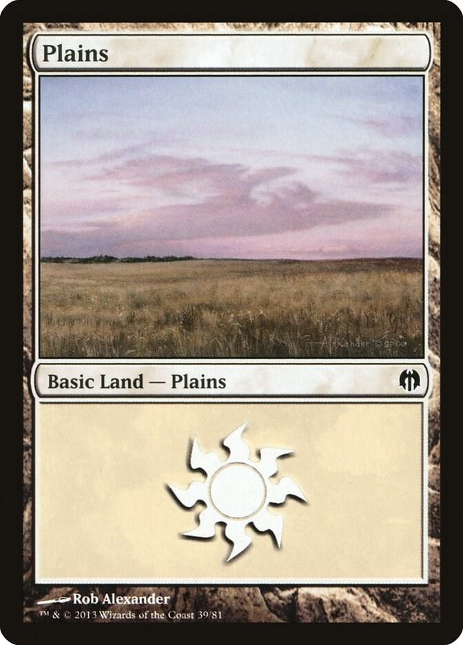 Plains (39) [Duel Decks: Heroes vs. Monsters] 39