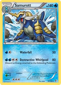 Samurott - 41/149 (BW Boundaries Crossed) [Deck Exclusives] 041/149