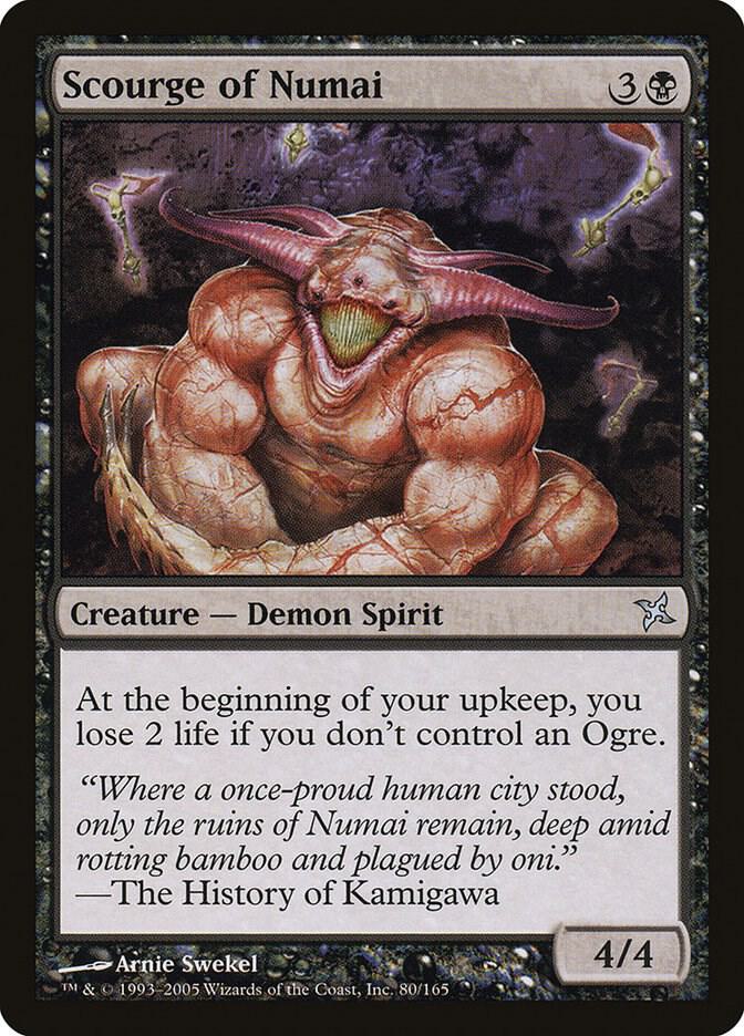Scourge of Numai [Betrayers of Kamigawa] 80