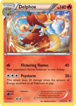 Delphox - 13/124 (XY Fates Collide) [Deck Exclusives] 013/124