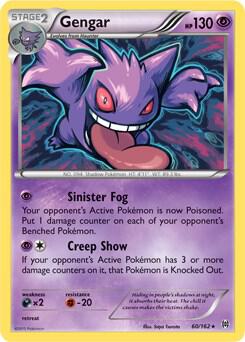 Gengar - 60/162 (XY BREAKthrough) [Deck Exclusives] 060/162