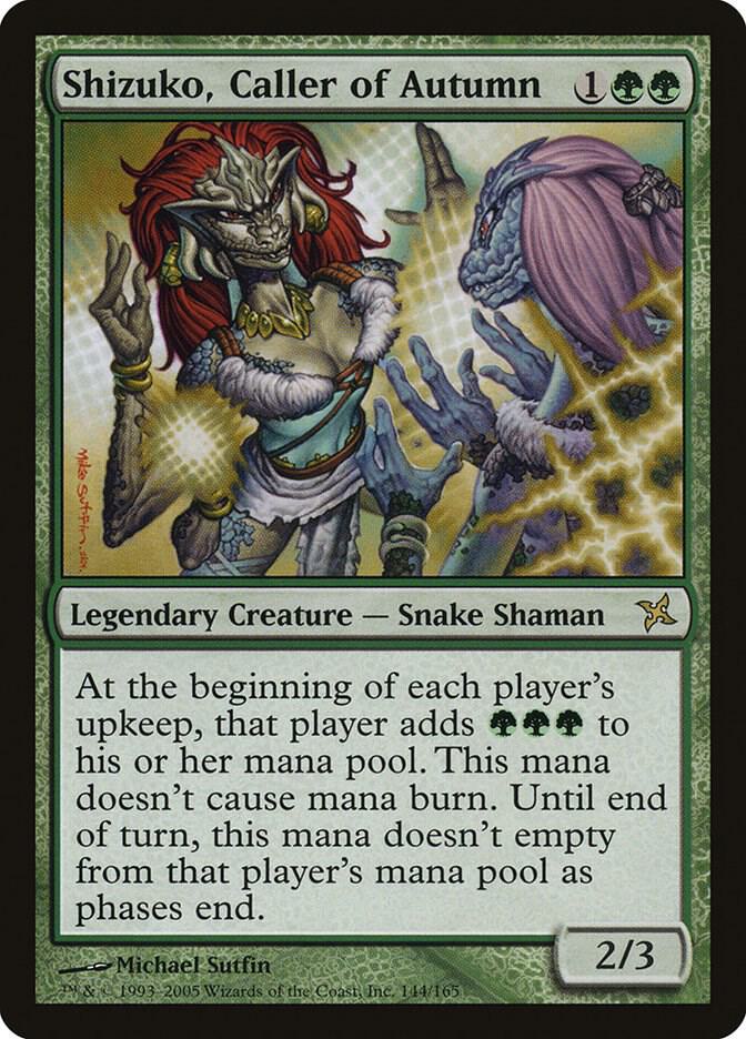 Shizuko, Caller of Autumn [Betrayers of Kamigawa] 144