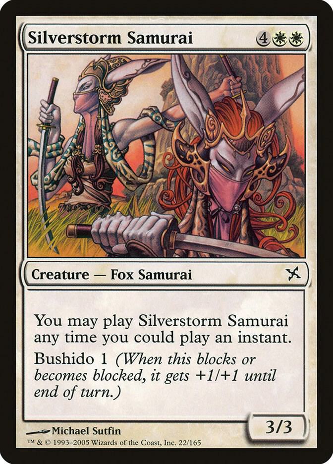 Silverstorm Samurai [Betrayers of Kamigawa] 22