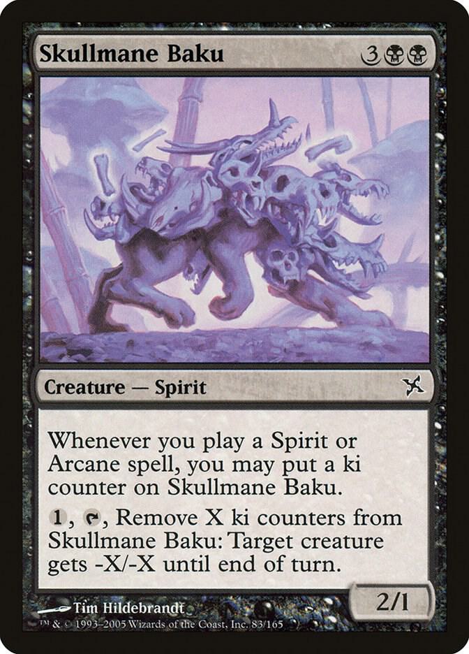 Skullmane Baku [Betrayers of Kamigawa] 83