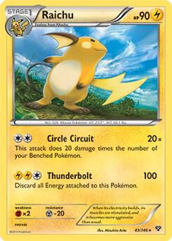Raichu - 43/146 (Battle Arena Deck Exclusive) [Deck Exclusives] 043/146