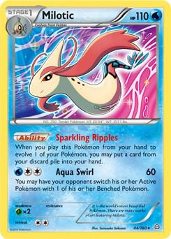 Milotic - 44/160 (XY Primal Clash) [Deck Exclusives] 044/160