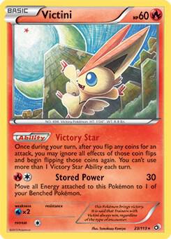 Victini - 23/113 (BW Legendary Treasures) [Deck Exclusives] 023/113